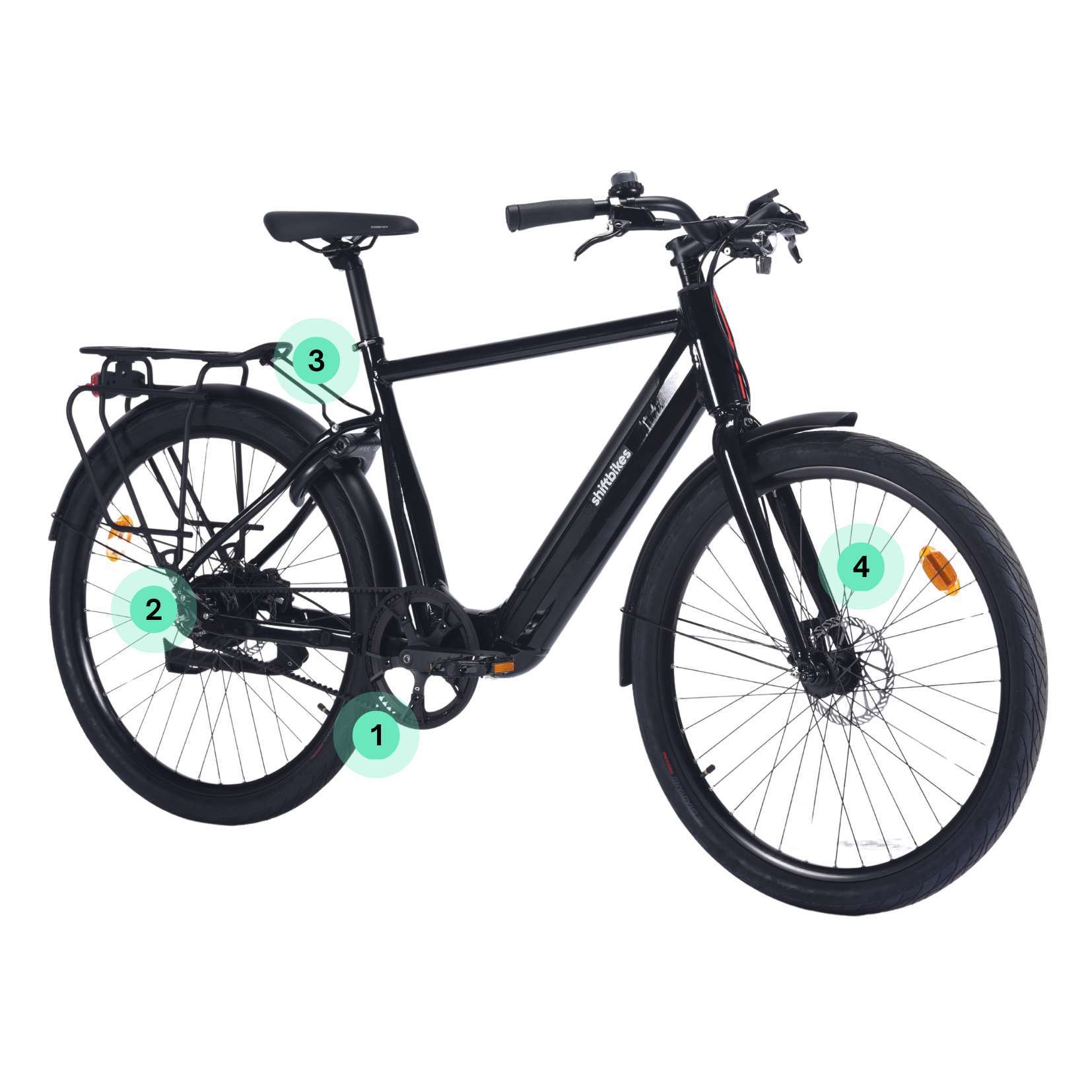 Vélo électrique français à courroie 2025